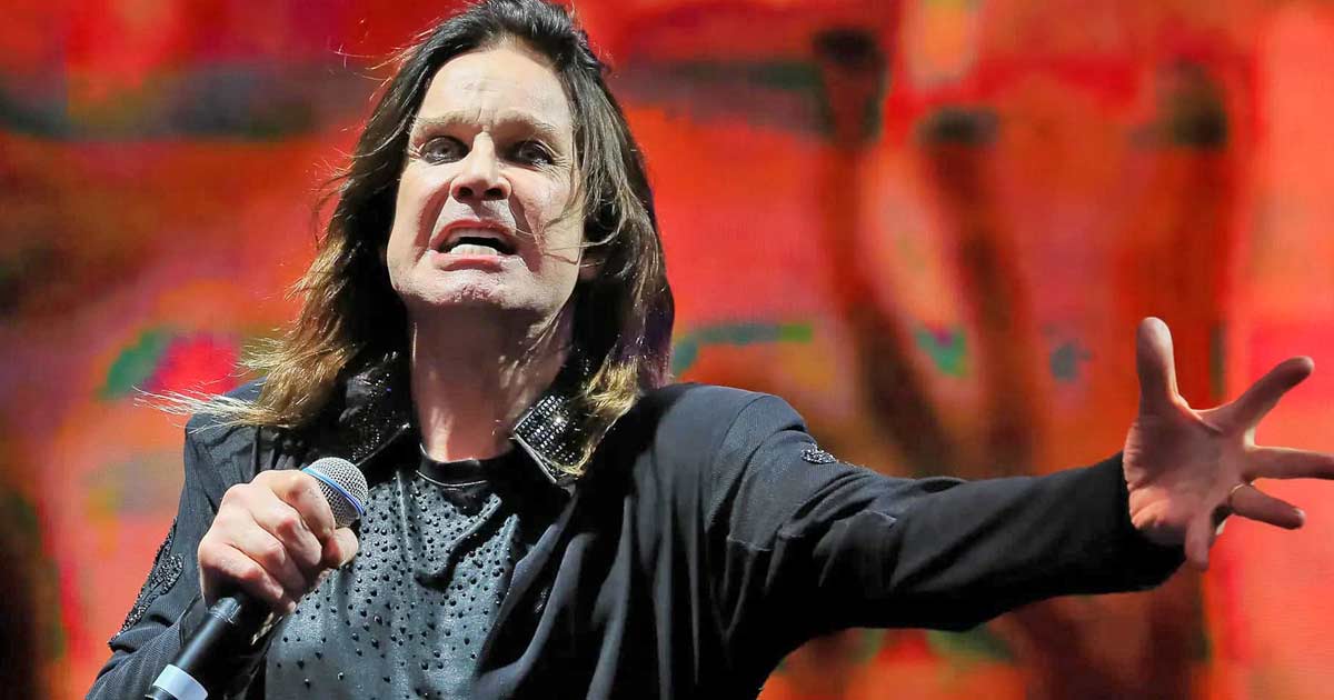 Ozzy Osbourne Flashes Peace Signal To Paparazzi After His First Recognizing Ever Since He Cancelled His Tour