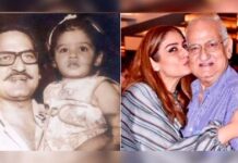 Raveena Tandon posts childhood pics as she remembers father on birthday