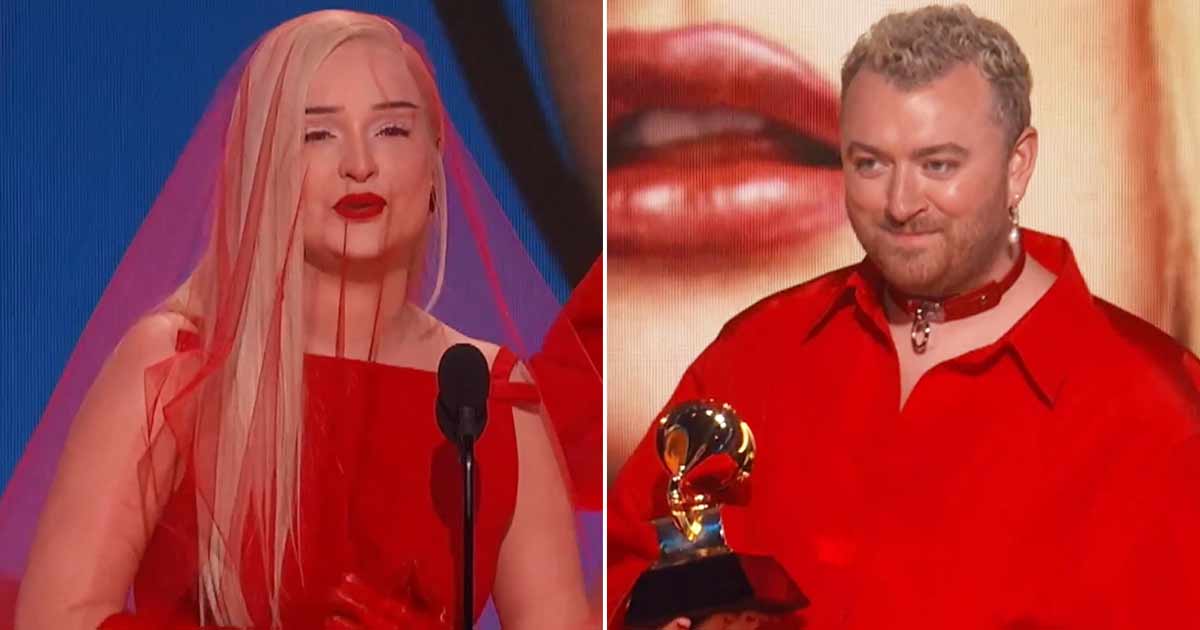 Sam Smith, Kim Petras put up an 'Unholy' performance at the Grammys