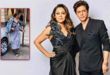Shah Rukh Khan's Wifey Gauri Khan Faces An 'Oops Moment' While Walking On A Road, Netizens React - See Video