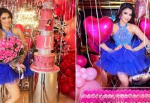 Urvashi Rautela's lavish birthday celebration worth 1.12 million USD (93 lacks ISD) inside her luxury birthday celebration