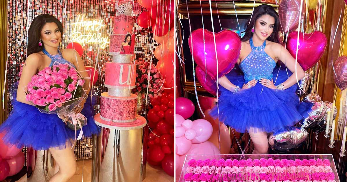 Urvashi Rautela's lavish birthday celebration worth 1.12 million USD (93 lacks ISD) inside her luxury birthday celebration