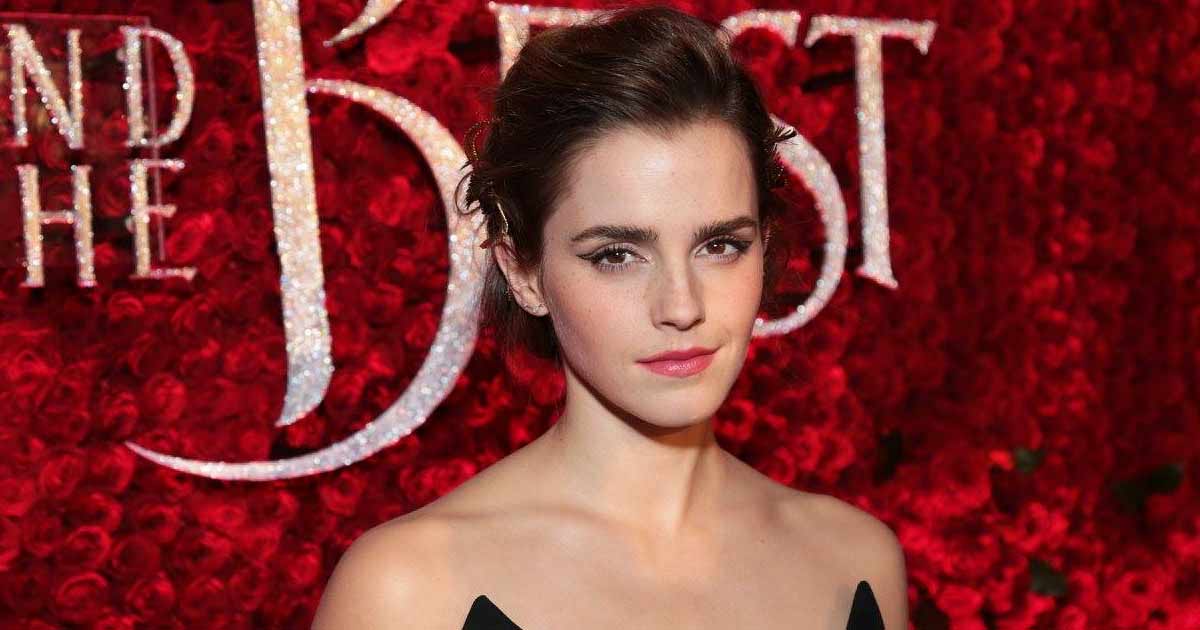 When Emma Watson Went Topless & Coated Her B**bs With A Cape Draped Round Her Shoulders Leaving Us Spellbound