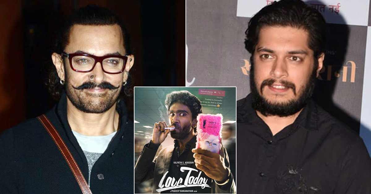 Aamir Khan's Son Junaid Signs Yet Another Film, Love Today's Hindi Remake, As His Completed Film 'Maharaja' Awaits A Release?