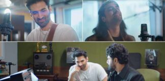Aditya jams with Jubin, Mithun Sharma in 'Allah De Bande' song teaser
