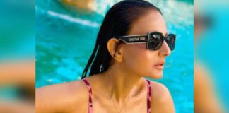 Ameesha Patel Is Too Hot To Handle In The Latest Bikini Post As She Poses Inside The Pool & Left Netizens Drooling: " Kitni S*xy Hai Yaar..."