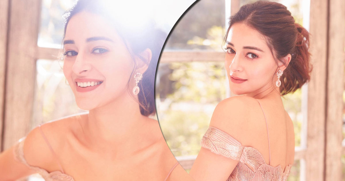 Ananya Panday Looks Dreamy In A Pastel-Hued Plunging Neckline Lehenga; Brides-To-Be Make Heads Turn At Your ‘Roka’ In This Sensual Ensemble!