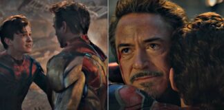 Avengers Iron Man Hugging Spider-Man Scene With Qala Song Shauq