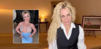 Britney Spears Slays In Her 40s As She Shows Off Her Side B**bs & Cle*vage In A Sheer Beaded Cups Mini Dress