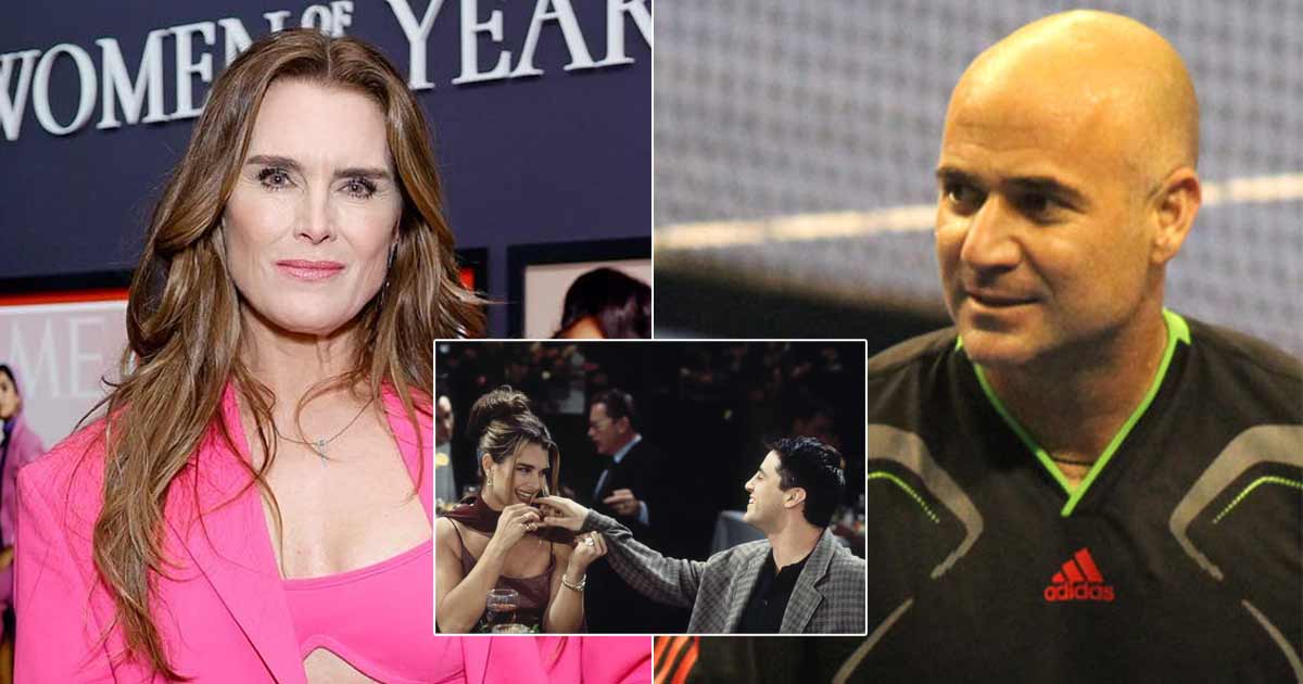 Brooke Shields Reveals How Her Ex-Husband Andre Agassi Reacted When She Licked Matt LeBlanc's Fingers On Friends