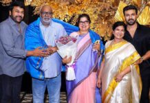Chiranjeevi honours 'our Oscar winners' SS Rajamouli, MM Keeravani on Ram Charan's b'day