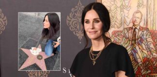 Courteney Cox Reminds Fans Of Monica Geller As She Ensures Her Walk Of Fame Star Is Top-Notch, Netizens Call It "Not Just Clean, Monica Clean" - Watch