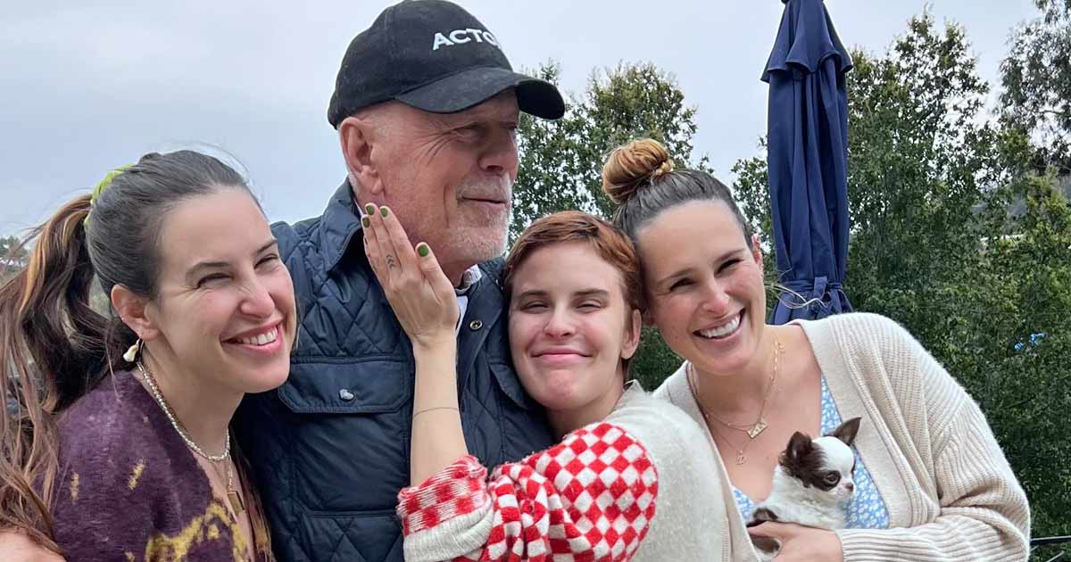 Demi Moore Gives A Glimpse Of Ex-Husband Bruce Willis' 68th Grand Birthday Celebration