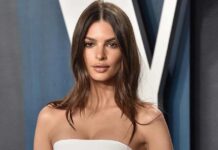 Emily Ratajkowski Left Little To Imagination With This Exposing Black Sequined Dress