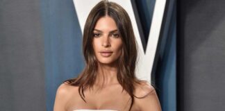 Emily Ratajkowski Left Little To Imagination With This Exposing Black Sequined Dress