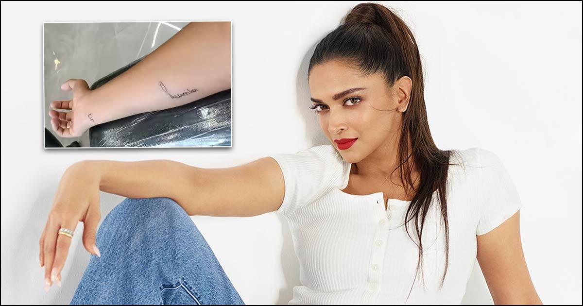 Fan Takes Fandom to a Whole New Level by getting a tattoo done in Deepika Padukone's name