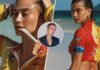 Hailey Bieber Puts Her Sultry As* On Display, Giving Major Summer Beach Vibes In A Brown Thong & An Orange Crop Top!