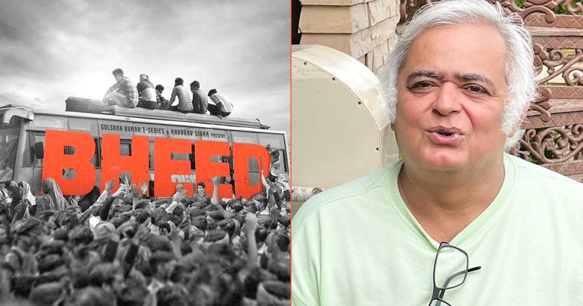 Hansal Mehta Bashes A Movie Critic After He Known as Anubhav Sinha’s ‘Bheed’ ‘Completely Ridiculous’ Including “It Put India In Unhealthy Gentle”