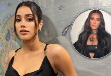 Janhvi Kapoor Oozes Oomph In A Body-Hugging Black Bodycon Dress With A Plunging Neckline, Netizens Call Her “Kim Kardashian Of Bollywood”