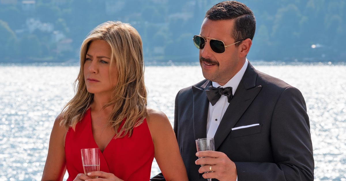 Jennifer Aniston Reveals Her Murder Mystery Co-Star Adam Sandler’s Reactions To Whomever She’s Dating - Watch