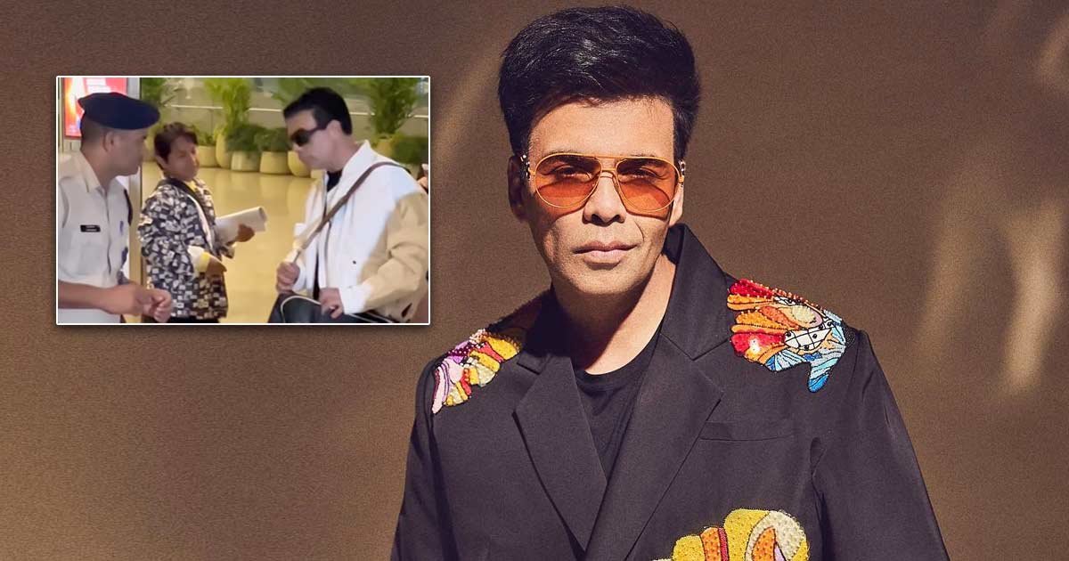 Karan Johar Gets Called Back By Security Officials After He Enters Airport, Gets Heavily Trolled