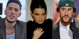 Kendall Jenner's Boyfriend Bad Bunny Takes A Tig Ex Devin Booker