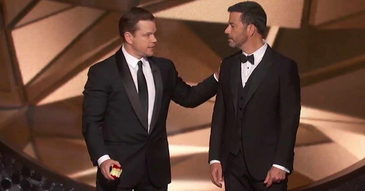 Matt Damon Brands Jimmy Kimmel As An A**hole When Asked To End Feud During Red Carpet Event