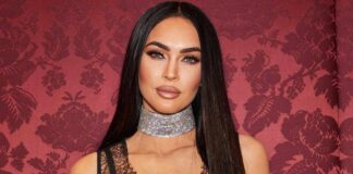 Megan Fox Looks Super S*xy In This Cutout Red Gown With All-Bare Neckline