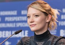 Mia Wasikowska is quite happy with herself after leaving Hollywood