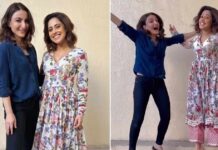 Nushrratt, Soha 'jump in joy' as they wrap up shooting for 'Chhorii 2'