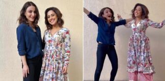 Nushrratt, Soha 'jump in joy' as they wrap up shooting for 'Chhorii 2'
