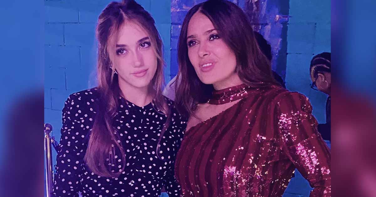 Oscars 2023: Salma Hayek’s 15-Year-Old Daughter Valentina Pinault Looks Ravishing In A N*de Coloured Gown As She Poses With Her Hottie Mum, Netizens React - Check Out
