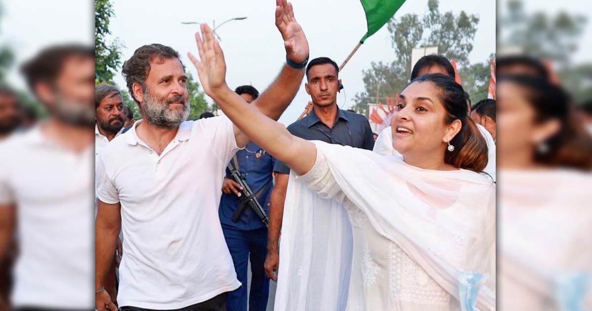 Rahul Gandhi Once Provided Actress & Former MP Divya Spandana With Emotional Support As She Struggled With Suicidal Thoughts