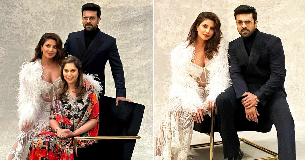 Ram Charan Dazzles Up The Style Quotient Attending Pre-Oscars Party With Priyanka Chopra & Wife Upasana