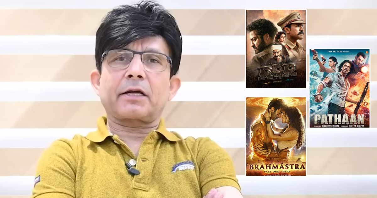 “RRR & Brahmastra Are Super Flop” Says KRK After A Troll Asked Him To Accept Pathaan Collection Is ‘Fake’