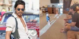 SRK praises 'chota Pathaan' as he dances to 'Jhoome Jo Pathaan'