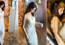 Suhana Khan Looks Like A Greek Goddess In Ice White See-Through Rhinestone Saree, Netizens Say She’s Giving K3G Vibes!