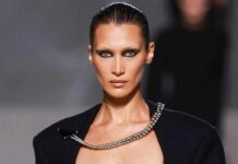 When Bella Hadid Wore A See-Through Top Flashing Her N*pples While Walking On The Ramp Like A Live Time-Ticking Bomb - See Pics Inside