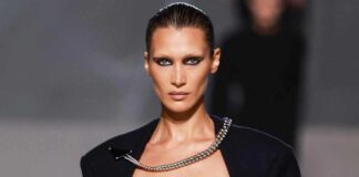 When Bella Hadid Wore A See-Through Top Flashing Her N*pples While Walking On The Ramp Like A Live Time-Ticking Bomb - See Pics Inside