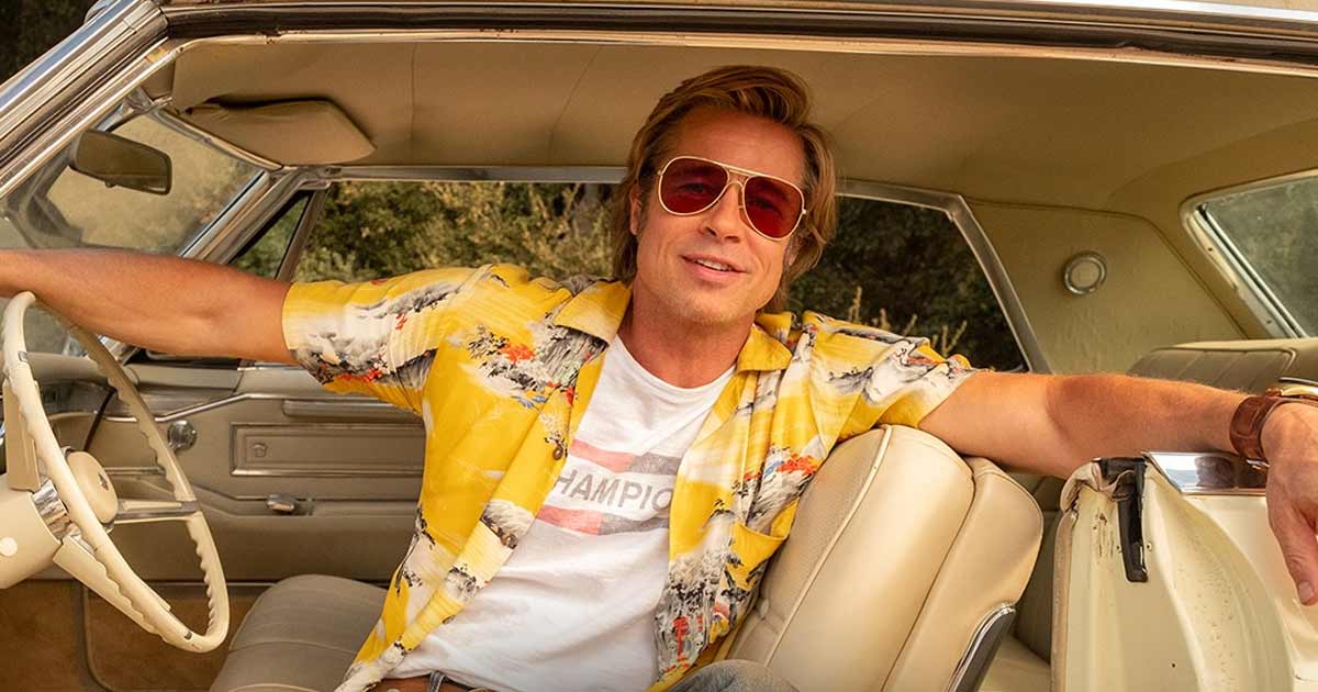 Brad Pitt As soon as Gave A Scintillating View With His Unbuttoned Shirt & A Cigarette In His Mouth, Leaving All The Ladies Screaming “Can’t Maintain My Palms To Myself”