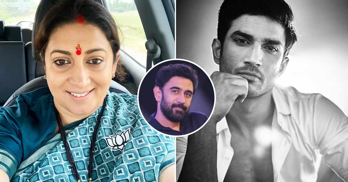 When Smriti Irani Advised Sushant Singh Rajput “Maarna Mat Apne Aap Ko”, Remembers Calling Amit Sadh After Studying About His Suicide