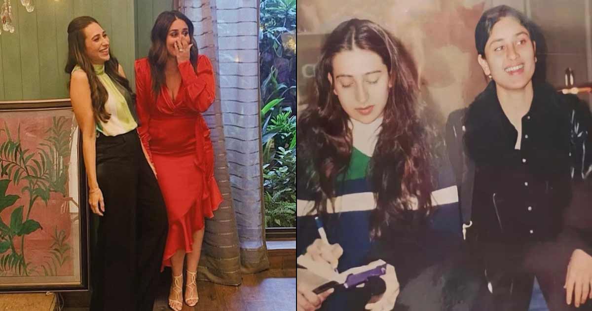 'Always by each other's side': Karisma shares throwback picture with Kareena