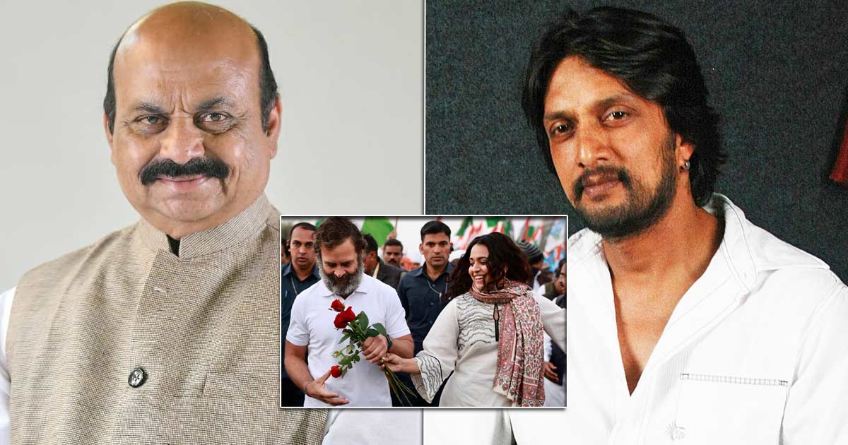 BJP Sharply Reacts To Sudeep Kichcha Dig By Congress, Ask What About Rahul Gandhi Accepting Roses From Swara Bhasker?