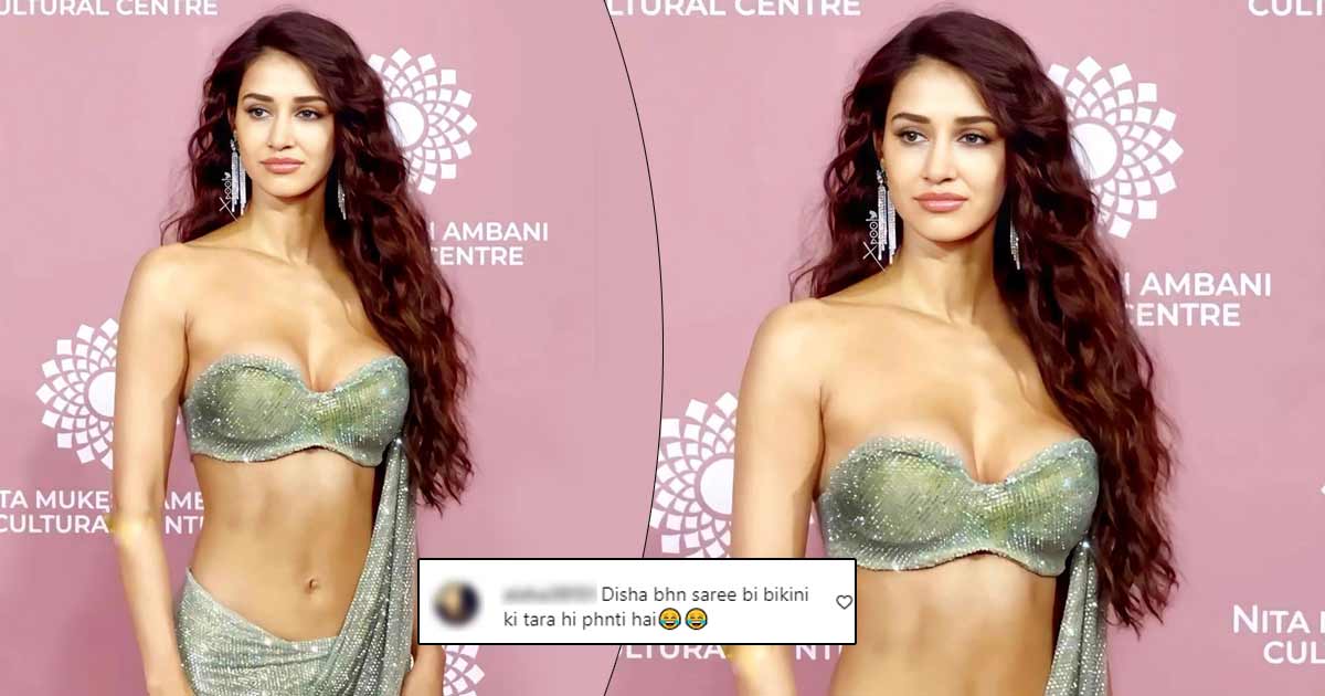 Disha Patani Boasts Her Voluminous Cl*vage In A Sultry Saree, Flaunts Her Toned Mid-Riff, Indian Fans Object Her Revealing Choice!