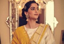 'I find saris most comfortable to wear in Indian heat,' says Sonam Kapoor