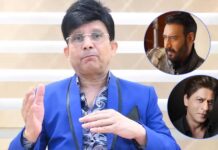 KRK Takes A Dig At Ajay Devgn By Comparing Him With Shah Rukh Khan
