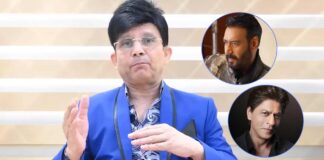 KRK Takes A Dig At Ajay Devgn By Comparing Him With Shah Rukh Khan