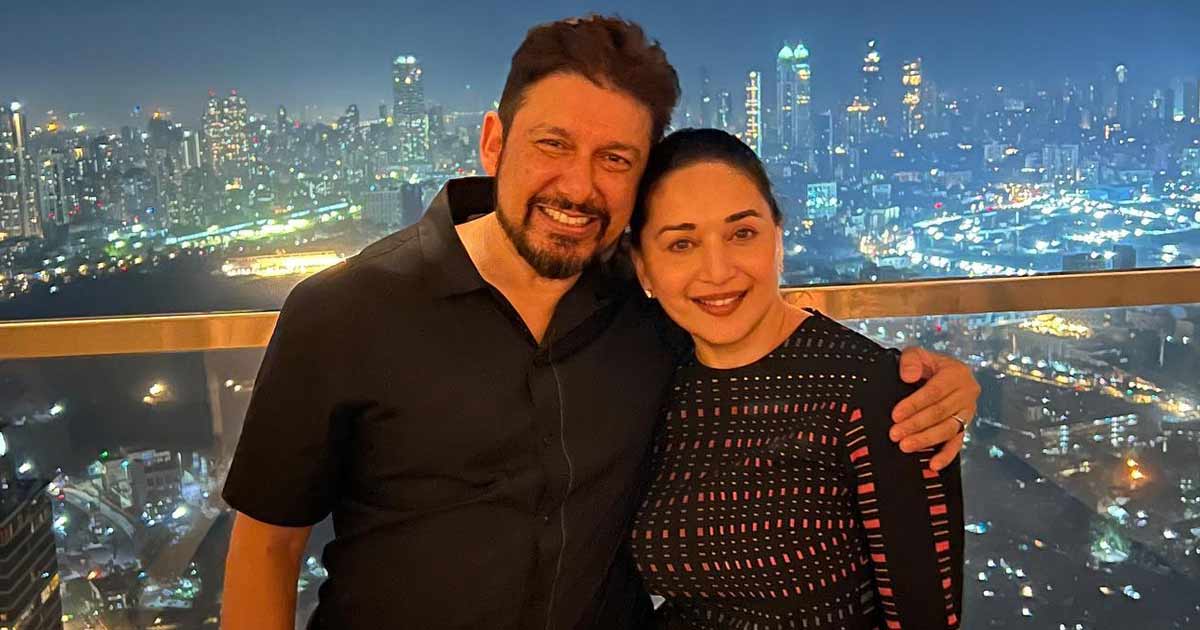 Madhuri Dixit Nene steps out for lunch with hubby