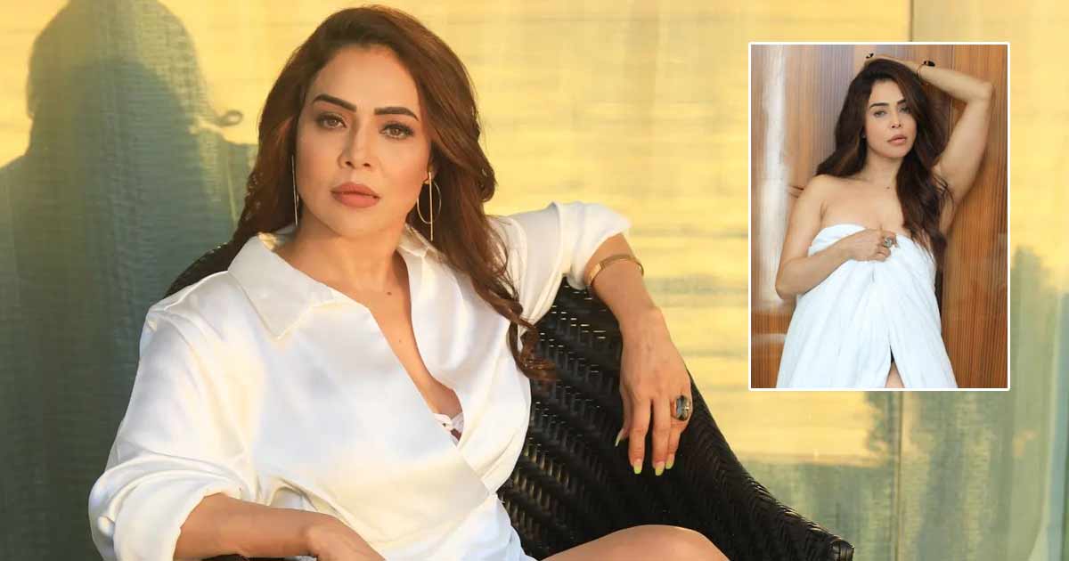 Nikita Rawal sizzles in her latest hot photoshoot in blanket while flaunting her fitness