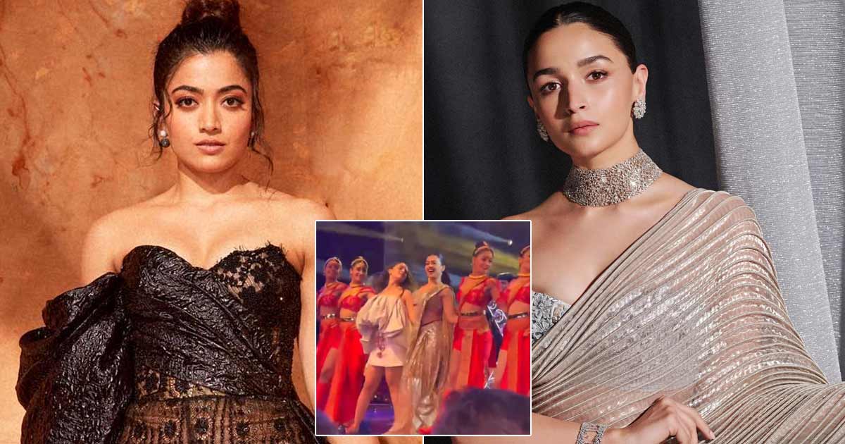 Rashmika, Alia set the stage on fire as they dance to 'Naatu Naatu'